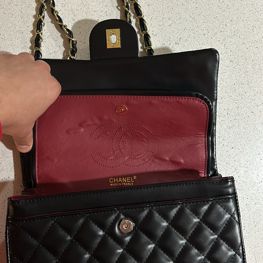 Black and red Chanel